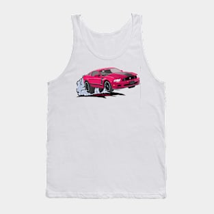 Red car Tank Top